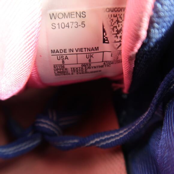 Saucony Shoes Womens 8 Cohesion 12 Running Sneaker Trainer Athletic Sport Active - Picture 14 of 15